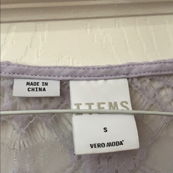 Lavender Lace Top (Vero Moda) - Picture 3 of 5